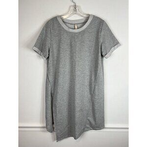 Wishlist Women’s Asymmetrical Short Sleeve Jersey Dress Small Beach Athleisire